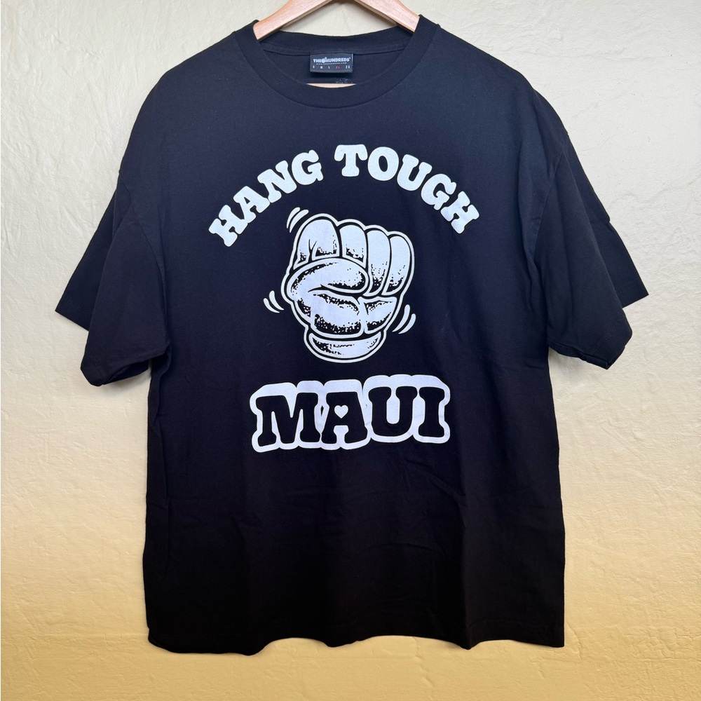 The Hundreds heavyweight cotton Hang tough Maui tshirt